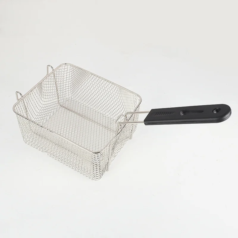 Wire frying basket supplied with the single-tank electric deep fryer